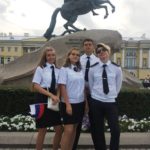 Волонтеры ГУМРФ на праздничных мероприятиях Санкт-Петербурга