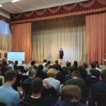 Представители ГУМРФ провели профориентационный выезд в Красносельском районе