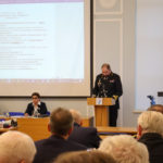 Заседание Ученого совета ГУМРФ провели в историческом здании вуза на Косой линии